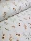 Preview: blätter und pflanzen digital druck stoff ribstrick  jersey
