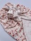 Preview: Turban Knoten Turbanknoten turbanmütze vertraeumte blume weiß rot rosa