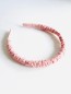 Preview: scrunchie haarreifen altrosa baumwolle slim