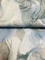 Preview: Blütenzauber baumwolljersey jersey stoff aquarell blau