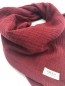 Preview: ocker hellbeige spätsommer blütenzauber eukalyptus bouquetweiches Musselin Kuschel-/Spucktuch Halstuch bordeaux