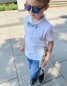 Preview: -fliege-band-jungen-aquarell blau