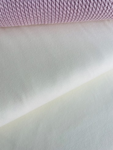 Baumwolljersey creme