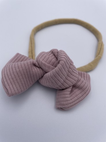 Haarband Schleifenhaarband Schleife natural mood hellbeige altrosa