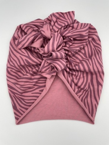 Baumwolljersey Zebra rosa