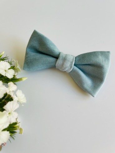 -fliege-band-jungen-aquarell blau