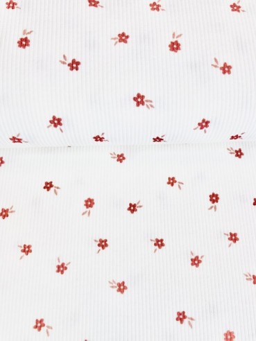ditsy blume rippen ripp-natuerlich-stoff-ribstrick--jersey-