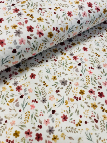 baumwolljersey-stoffe blumencollage