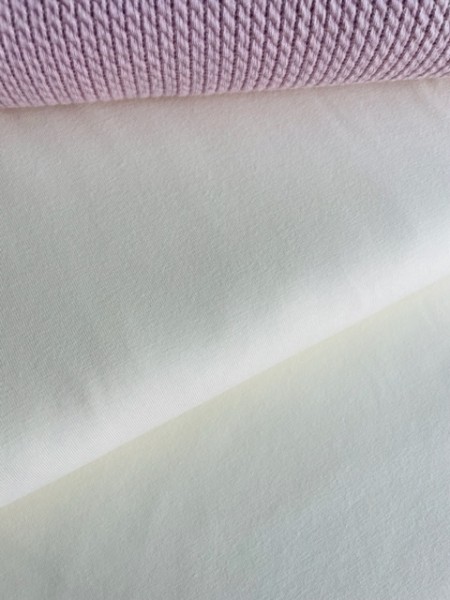 Baumwolljersey creme