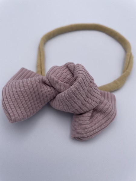 Haarband Schleifenhaarband Schleife natural mood hellbeige altrosa