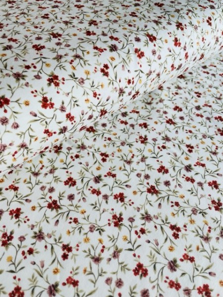 Romantische Blume baumwolljersey jersey stoff