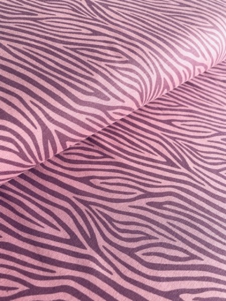 -baumwolljersey-stoff-zebra rosa -baumwolle-jersey-