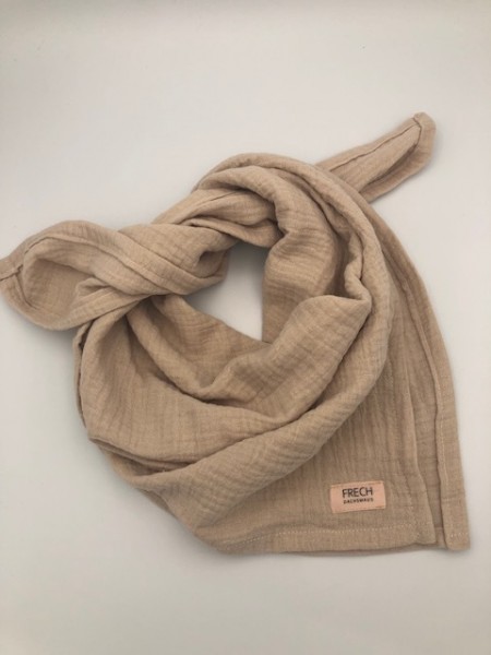 ocker hellbeige spätsommer blütenzauber eukalyptus bouquetweiches Musselin Kuschel-/Spucktuch Halstuch bordeaux