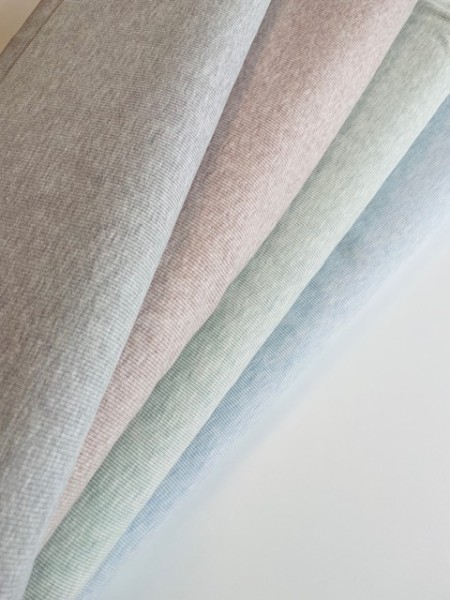 hellblau blau rippen jersey ripp natürlich stoff ribstrick  jersey