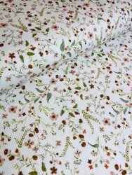 millefleurs digital druck stoff ribstrick  jersey