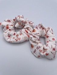 scrunchie-scrunchies-little-large hellbeige rote blumenwiese hellbeige-meergruen-altrosa-natural-beige-bluetenzauber-blumenwiese-