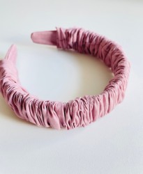scrunchie haarreifen altmauve baumwolle