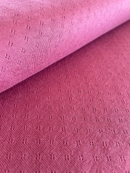 Pointoille Feinstrick Jersey himbeere
